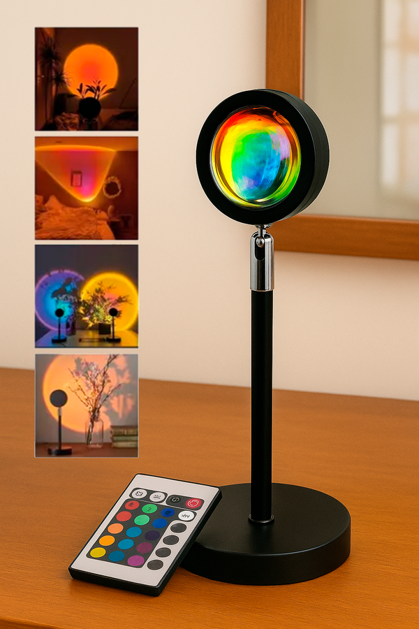Lámpara Proyectora Atardecer + Control